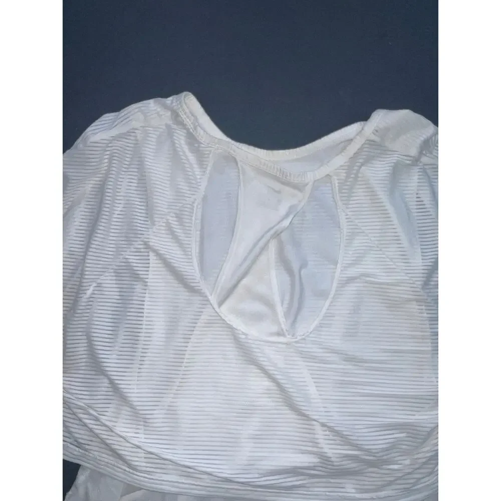 Nike Air Women's Black/White Graphic Running Top Size XL A008981